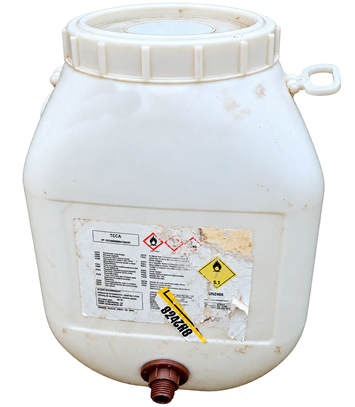 Bombona plástica 50 Litros transparente com torneira
